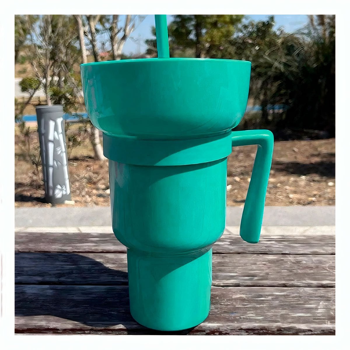 PACK6 CONTENEDOR VERDE DE MATERIAL ABS 2 EN 1 PARA TARDES DE ENTRETENIMIENTO - 3
