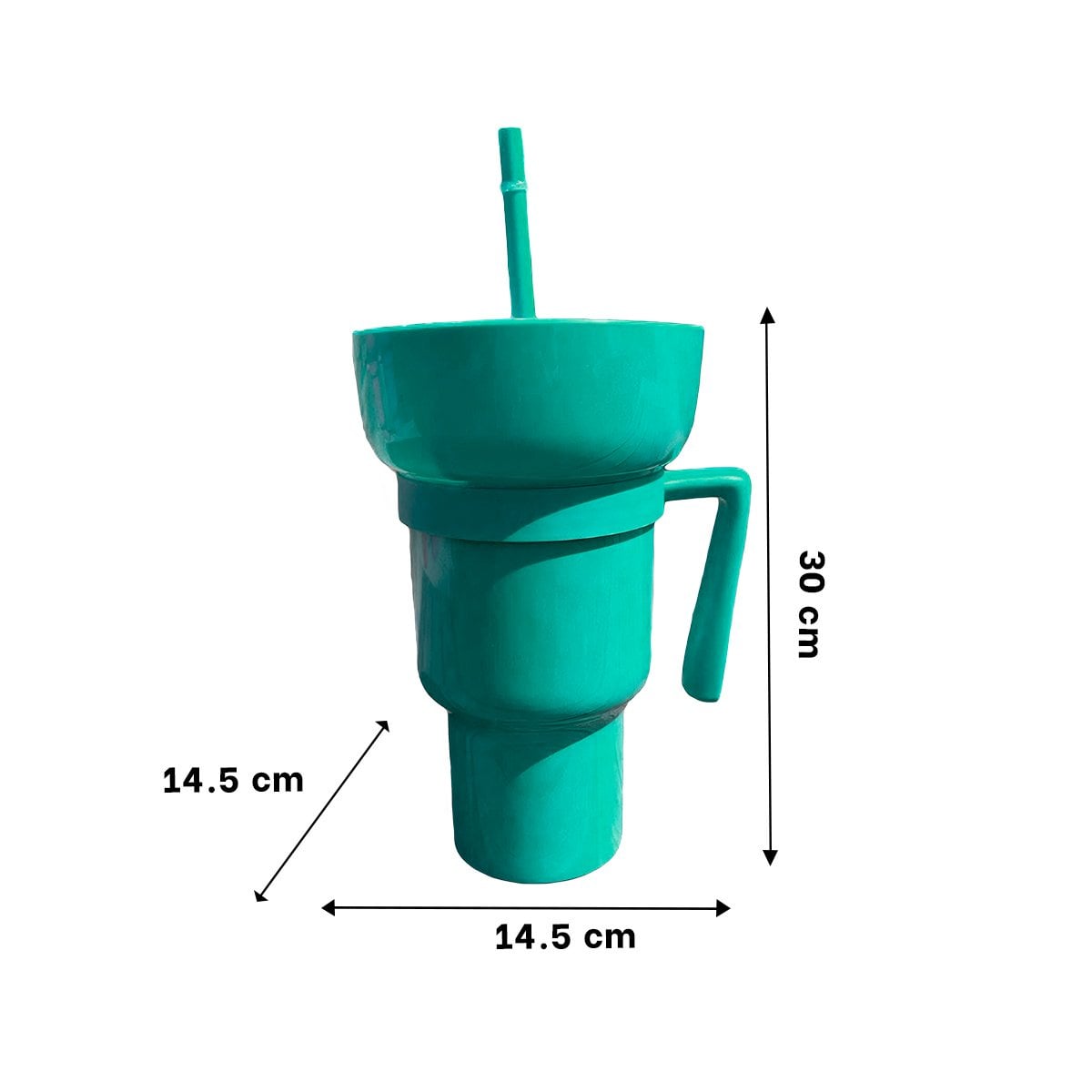 PACK6 CONTENEDOR VERDE DE MATERIAL ABS 2 EN 1 PARA TARDES DE ENTRETENIMIENTO - 4