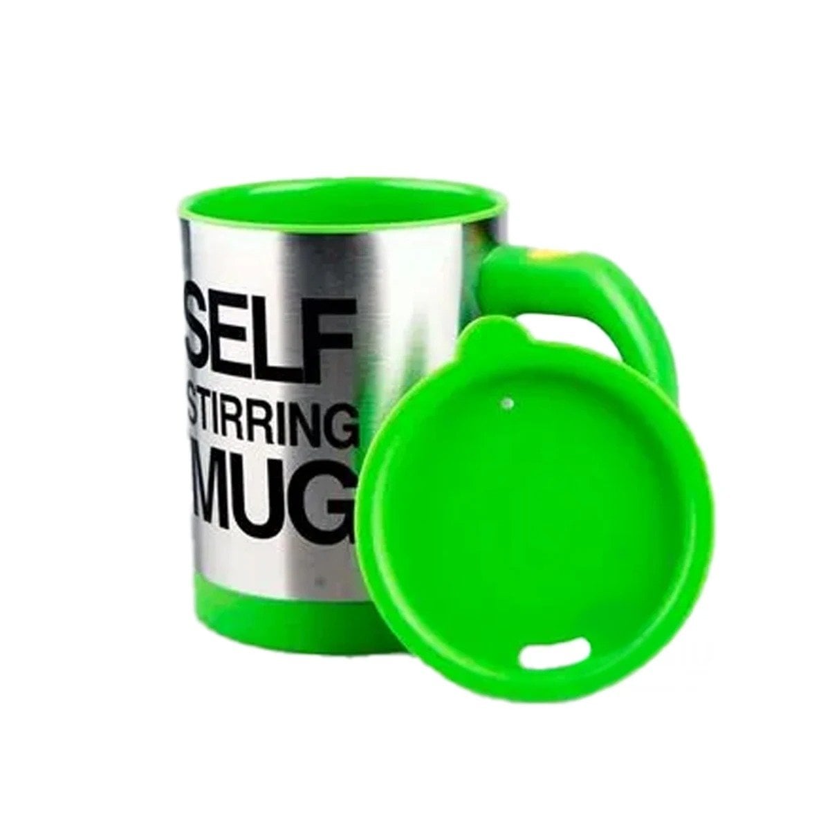 PACK4 MEZCLADOR PORTATIL ELECTRICO 400 ML CON 2 PILAS AAA PARA VIAJE VERDE Y+PAPEL REGALO - 3