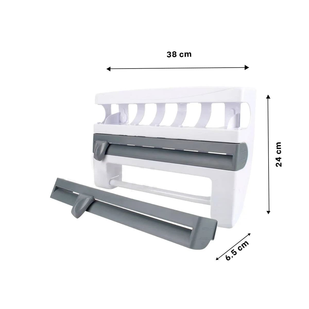 PACK2 EQUIPO DE ALUMINIO Y TOALLA PLOMO PARA CASAS CON MUCHA VITALIDAD Y+PAPEL REGALO - 4