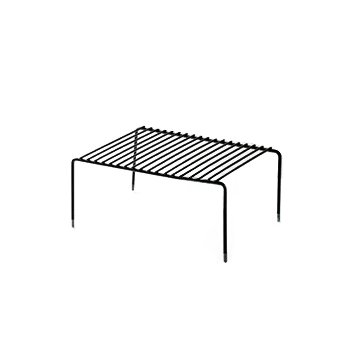 PACK2 REJILLA FUNCIONAL DE GAVINETE NEGRO CON 4 PATAS Y CUERPO EN METAL Y+REGALO STICKER - 2