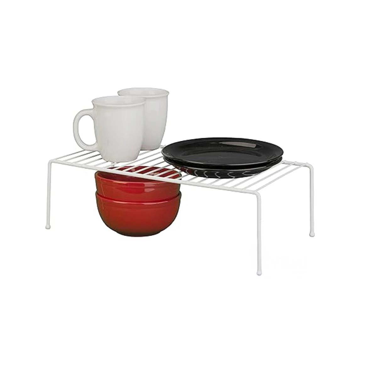 PACK12 ESTANTE MODULAR EXPANDIBLE BLANCO CON BASE DE 4 PATAS METALICAS Y+REGALO STICKER - 2