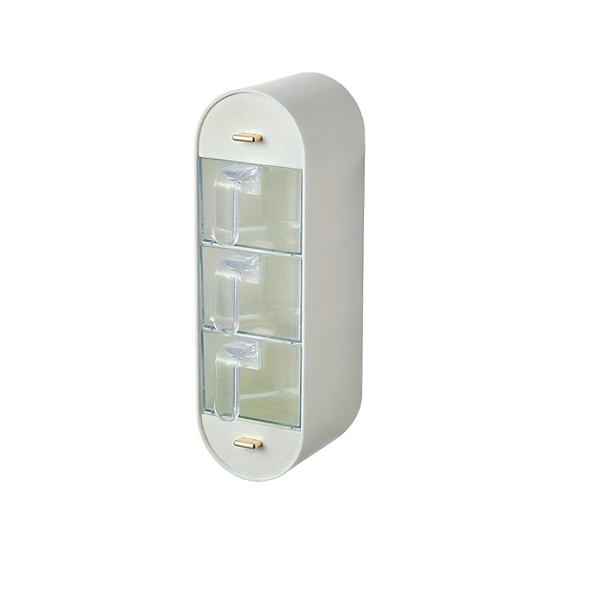 PACK2 ORGANIZADOR DE COCINA EMPOTRABLE COLOR BLANCO PARA GUARDAR CONDIMENTOS Y+REGALO STICKER - 2