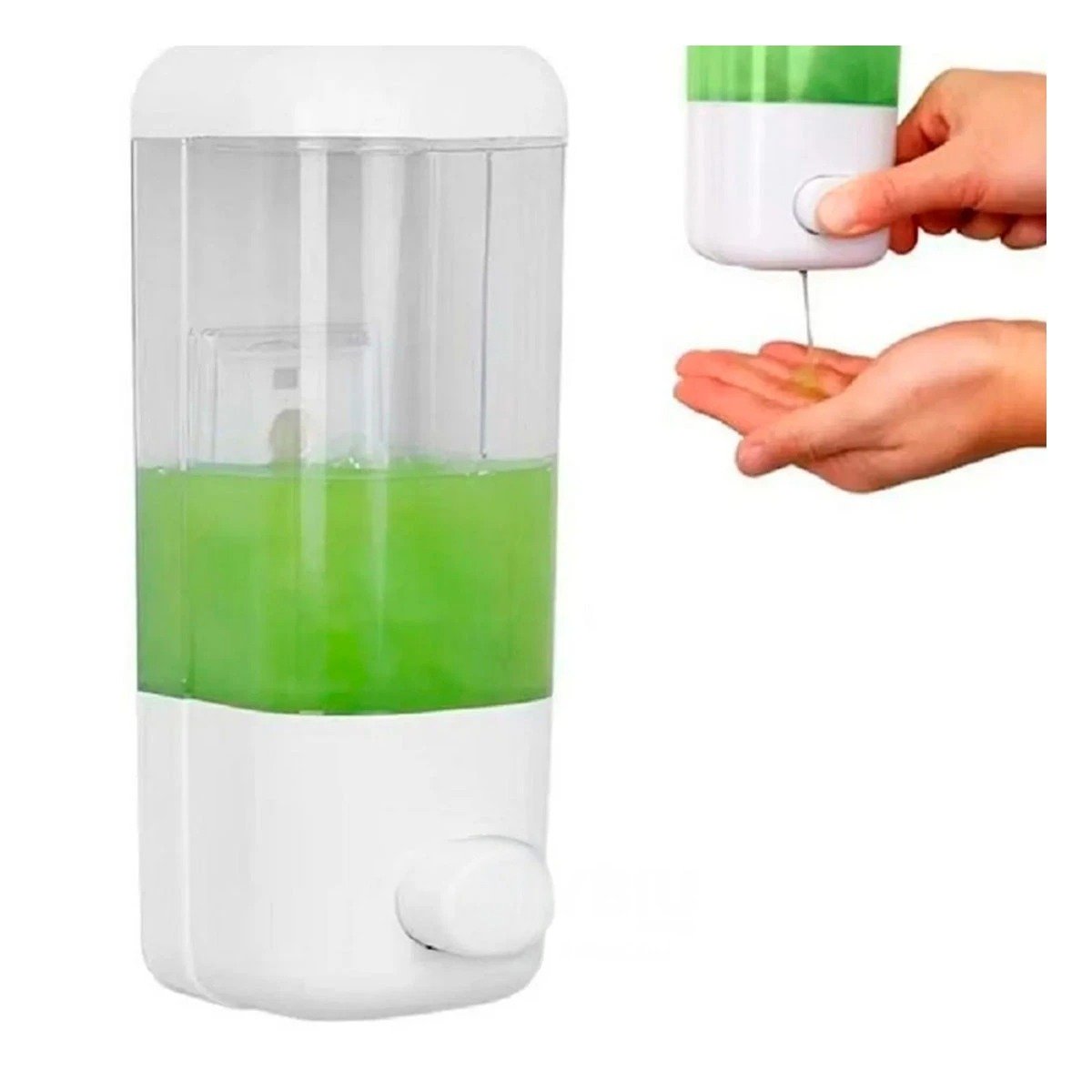 PACK4 BASE PARA JABON LIQUIDO 450 ML BLANCO DE PARED PARA BANO Y+PAPEL REGALO - 3