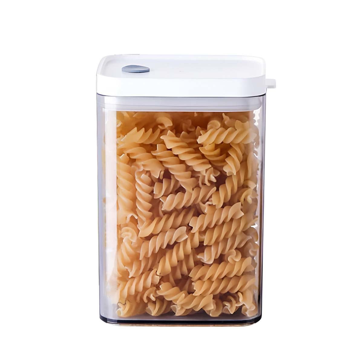 PACK6 CUBETA ACRILICO PARA SNACKS Y CONDIMENTOS TAPA BLANCA PUNTO PLOMO 1100ML Y+REGALO STICKER - 2