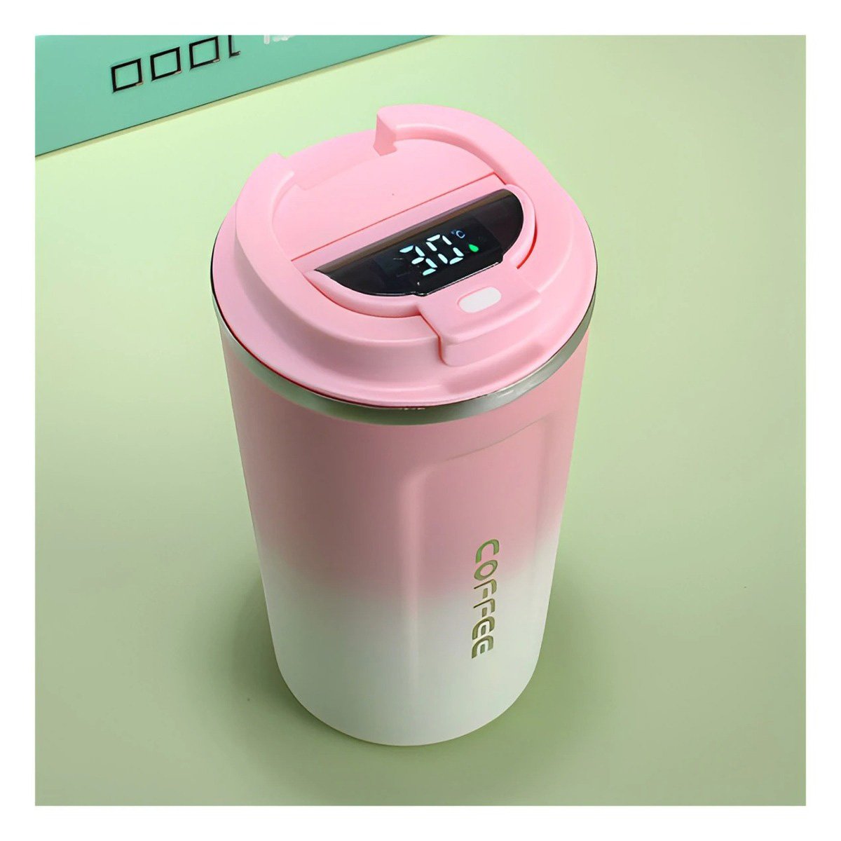 PACK12 ENVASE INTELIGENTE 510ML ROSADO CON BLANCO PORTÁTIL ELEGANTE Y FUNCIONAL PARA OFICINA - 5