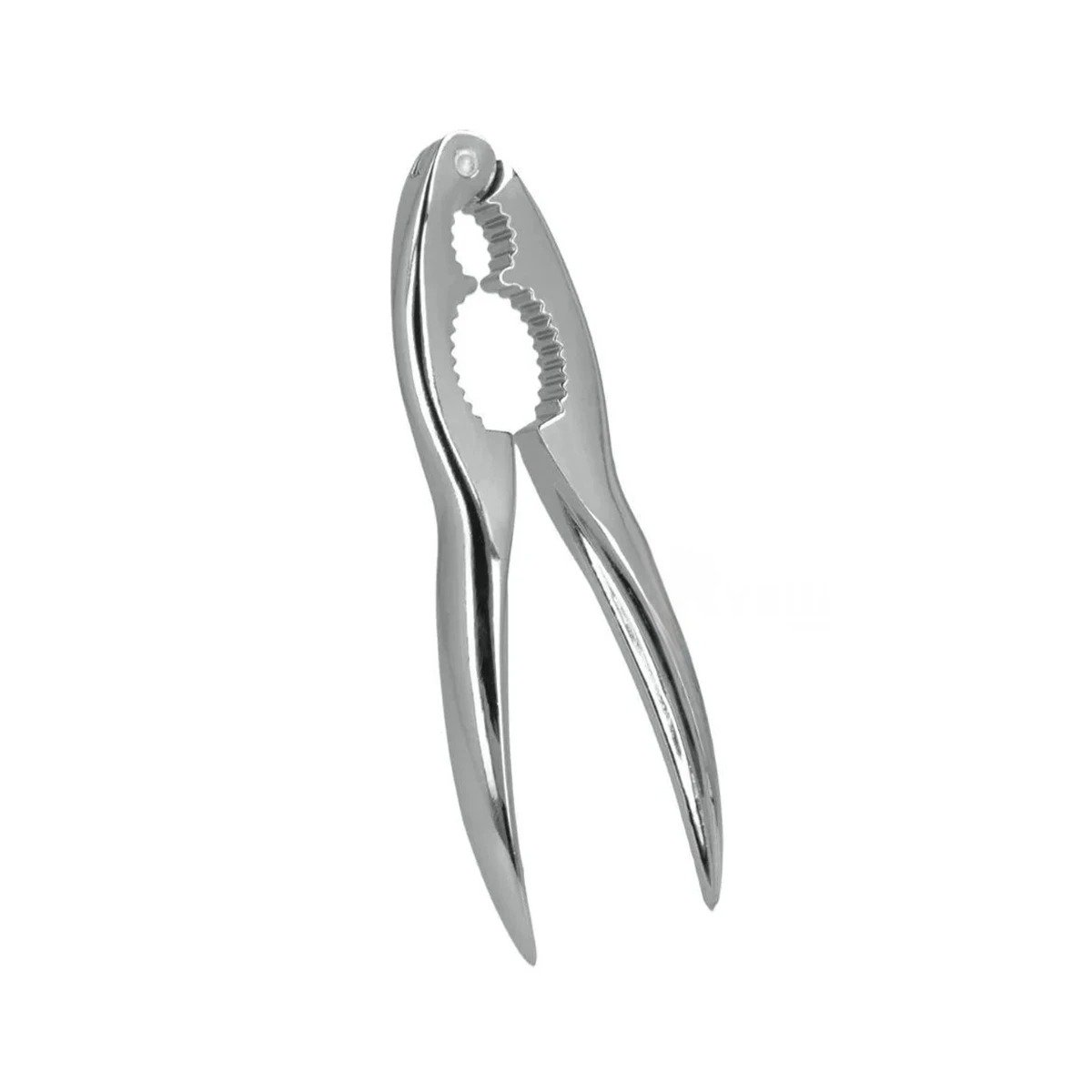PACK2 PINZA ANTIDESLIZANTE PLATEADO PARA ROMPENUECES EN ACERO INOXIDABLE Y+REGALO STICKER - 2