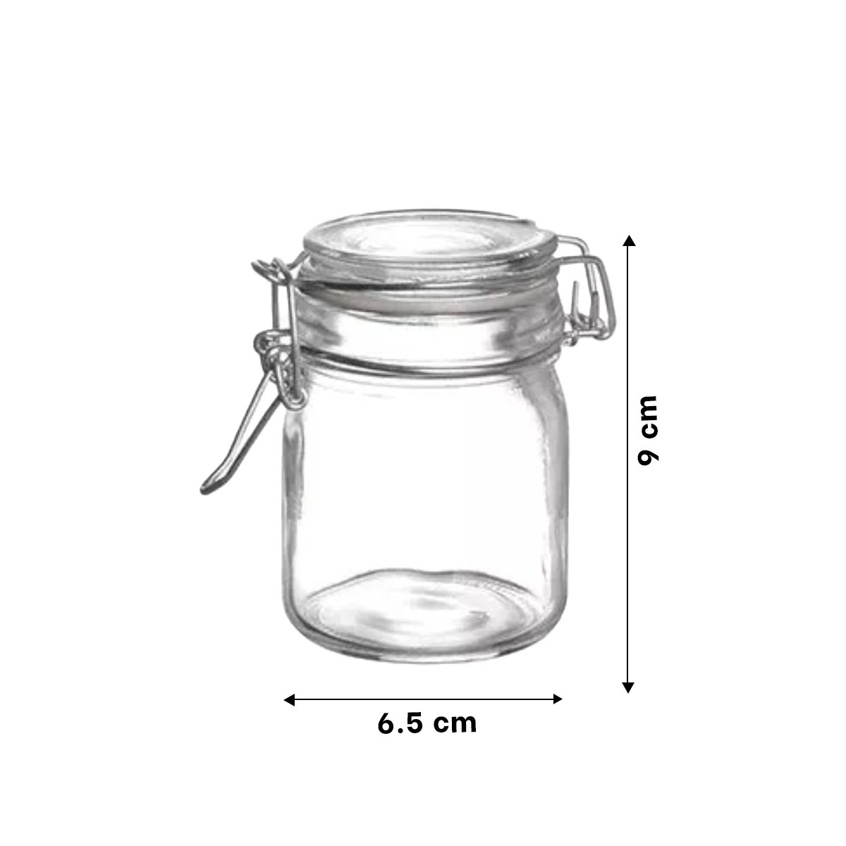 PACK2 ENVASE MODERNO DE VIDRIO DE 100 ML MULTIUSO CON TAPA Y TRANSPARENTE Y+REGALO STICKER - 4