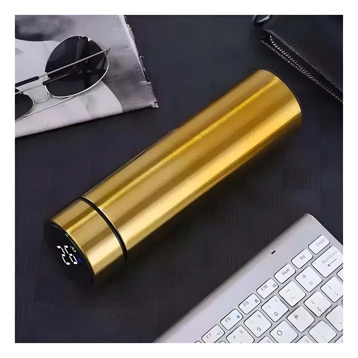 PACK6 CONTENEDOR PORTATIL 500 ML CON FILTRO DE TE PARA CAFE O TE EN CASA Y+PAPEL REGALO - 2