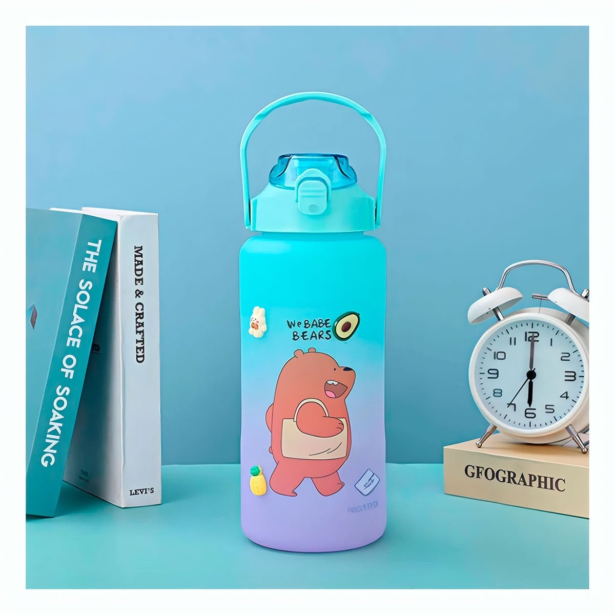 PACK4 TERMO PORTATIL OSO ESCANDALOSO 2 LITROS PARA BEBIDAS - 2