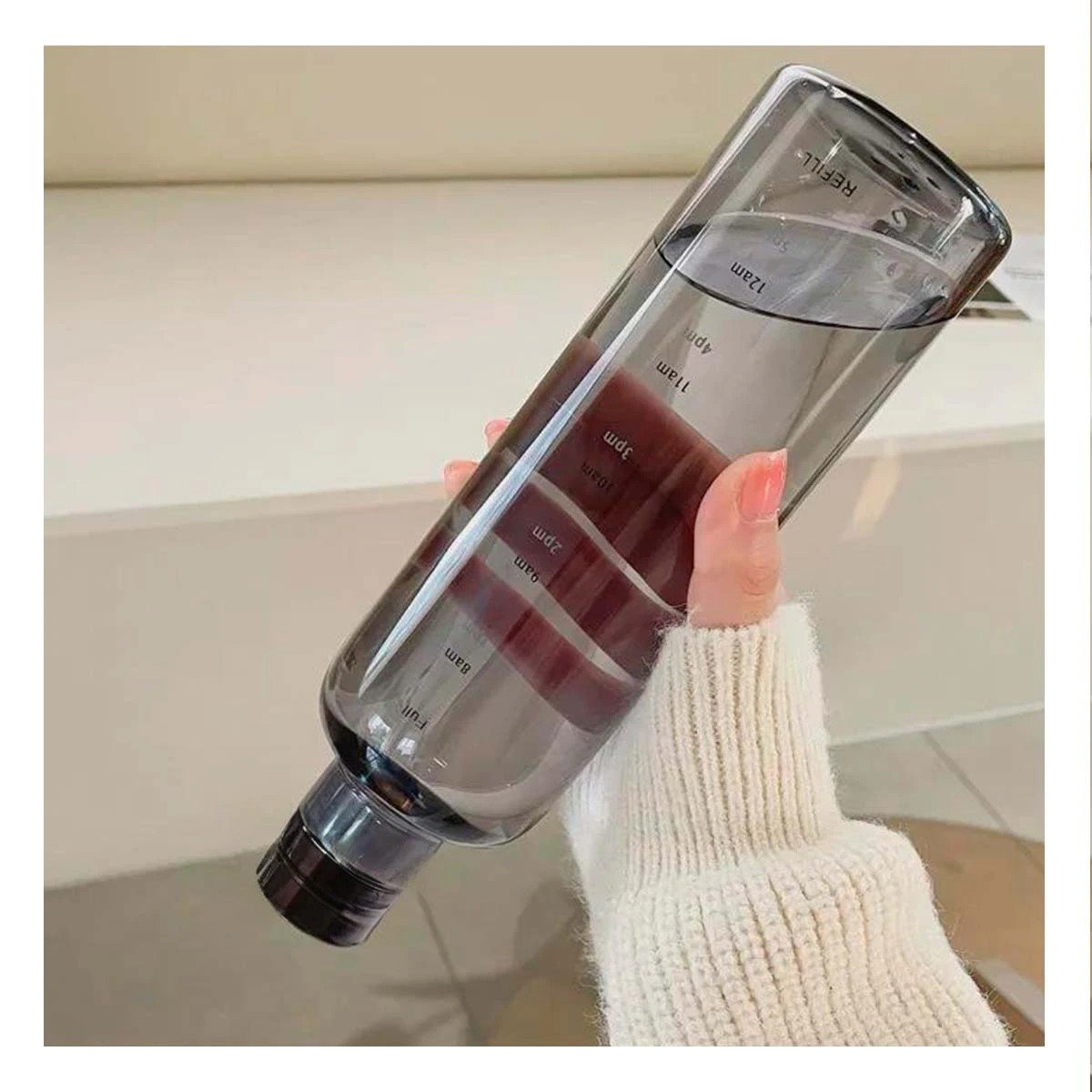 PACK4 ENVASE COMPACTO 500 ML TRANSPARENTE NEGRO CON CIERRE SEGURO Y RAPIDO Y+REGALO STICKER - 3
