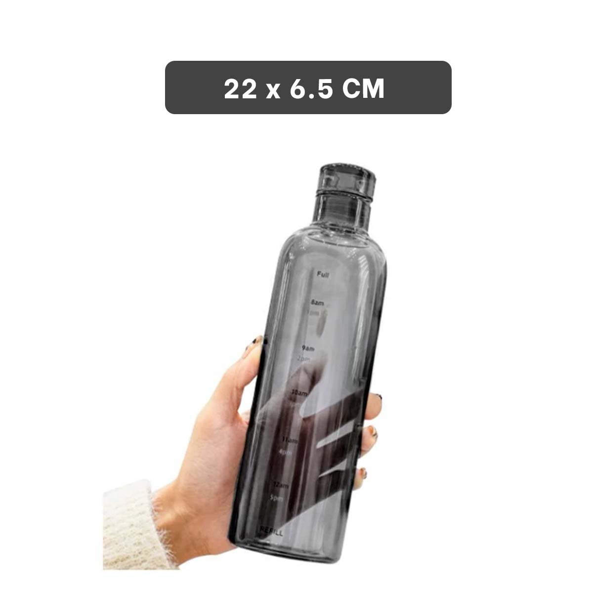PACK12 CONTENEDOR PRACTICO 500 ML TRANSPARENTE NEGRO PARA MANTENER BEBIDAS Y+PAPEL REGALO - 4