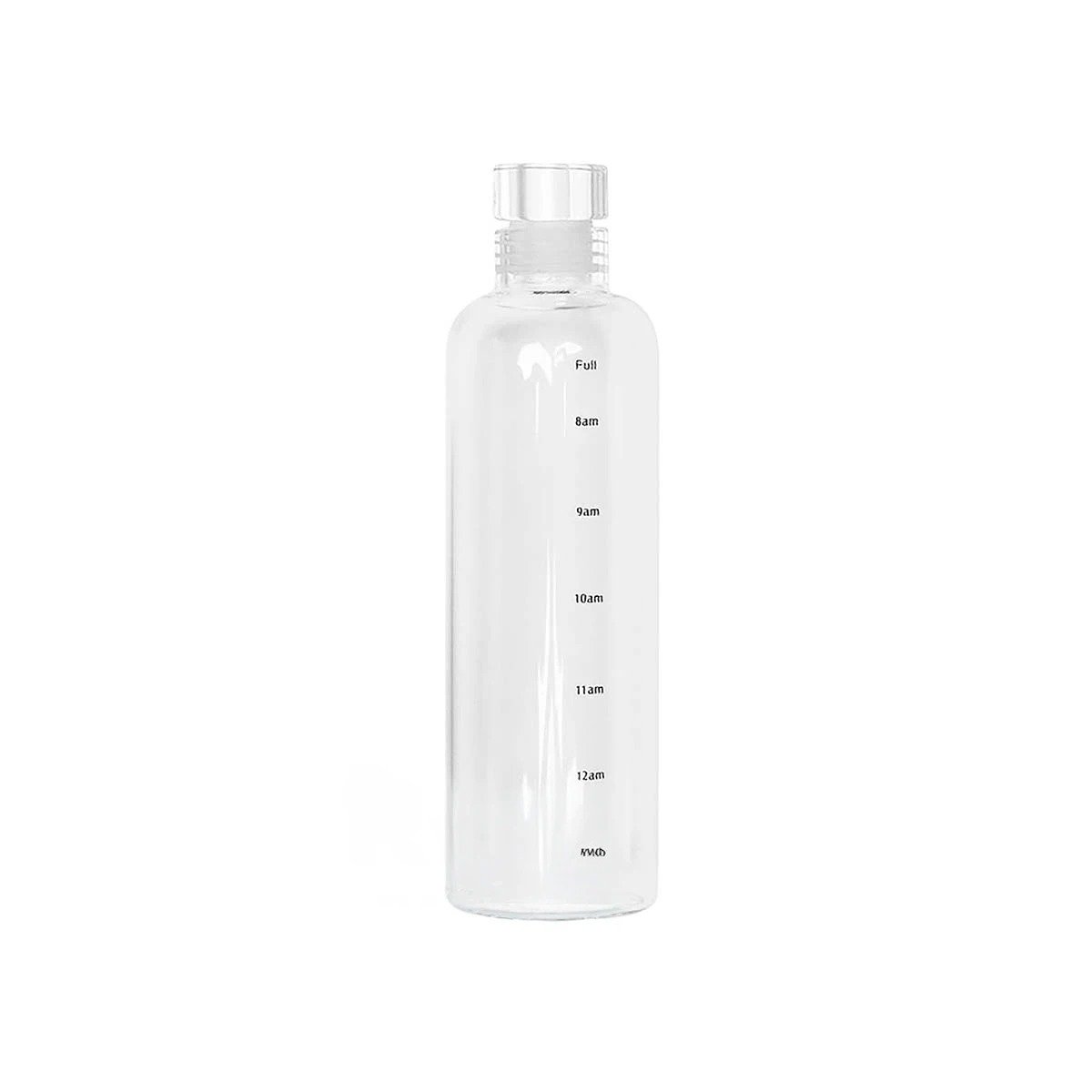 PACK4 VASO ELEGANTE 500 ML TRANSPARENTE PARA OFICINA Y CASA Y+PAPEL REGALO - 3
