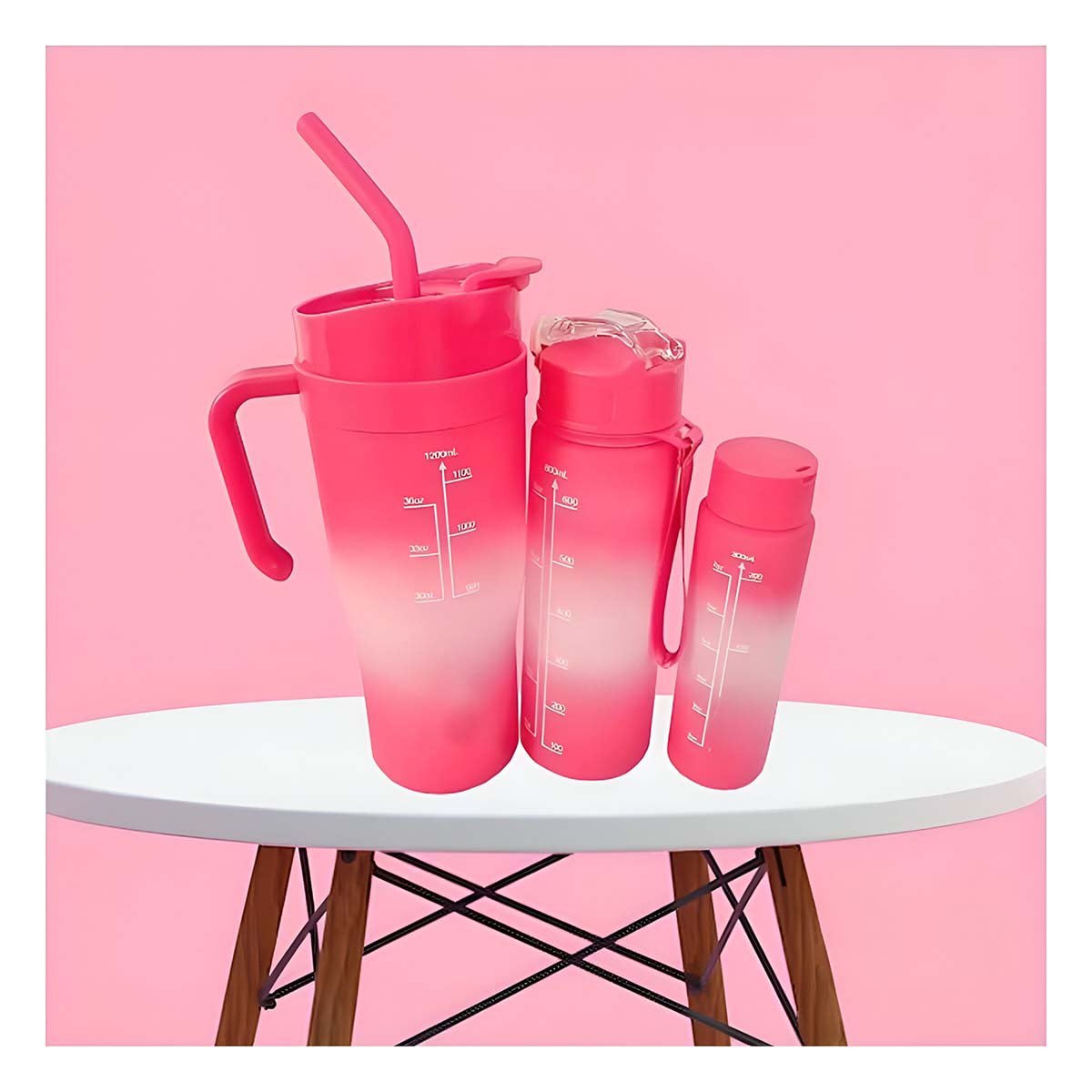 PACK6 TOMATODO ELECTRONICO TRIO TRICOLOR FUCSIA Y BLANCO CON STICKER 2D SEGURO RAPIDO - 5