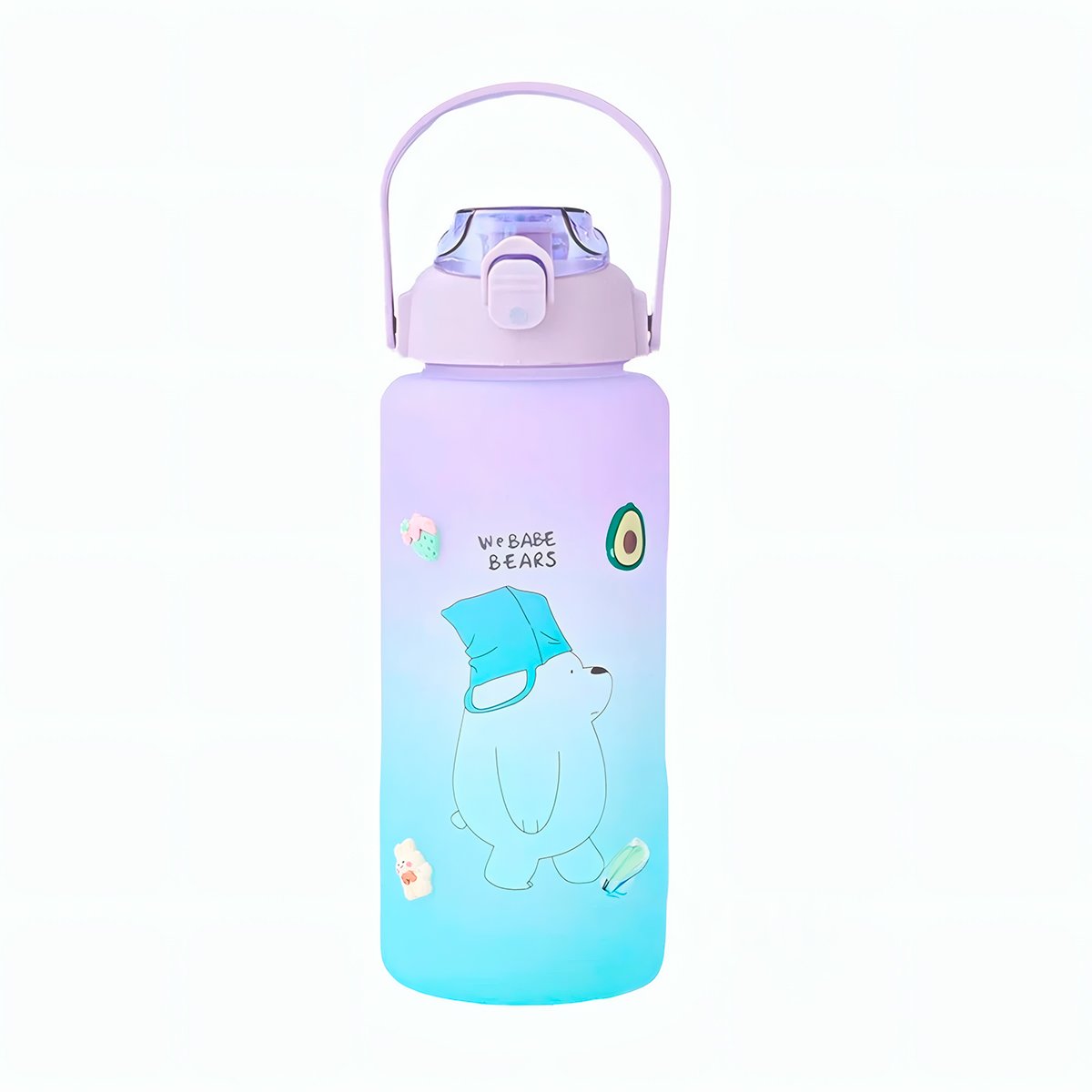 PACK4 CANTIMPLORA MODERNA OSO ESCANDALOSO 2 LITROS PARA AGUA Y+PAPEL REGALO - 3