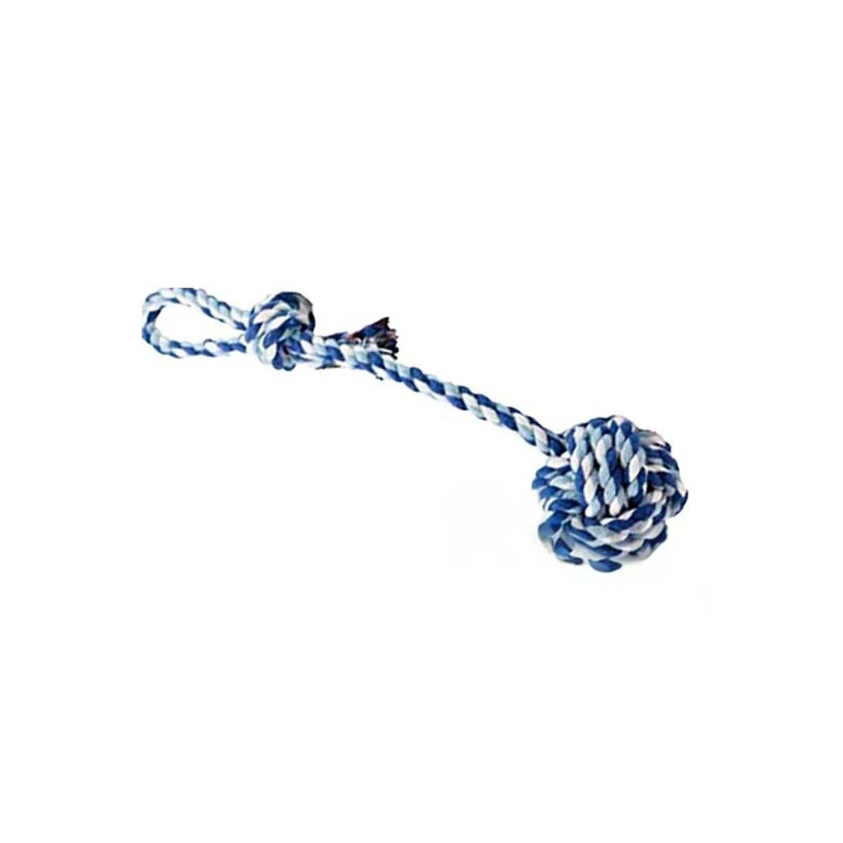 PACK12 EQUIPO RECREATIVO CON PELOTA Y SOGA CON MANGO AZUL CELESTE Y+REGALO STICKER - 2