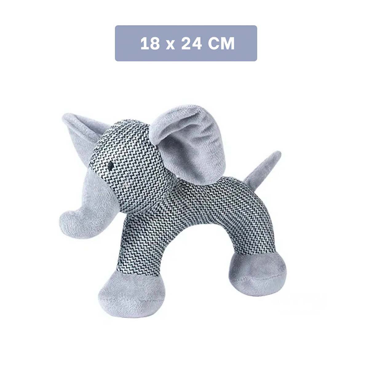 PACK4 EDICION ELEFANTE CON SONIDO DULCE EN COLOR PLOMO PARA HOGAR Y+REGALO STICKER - 4
