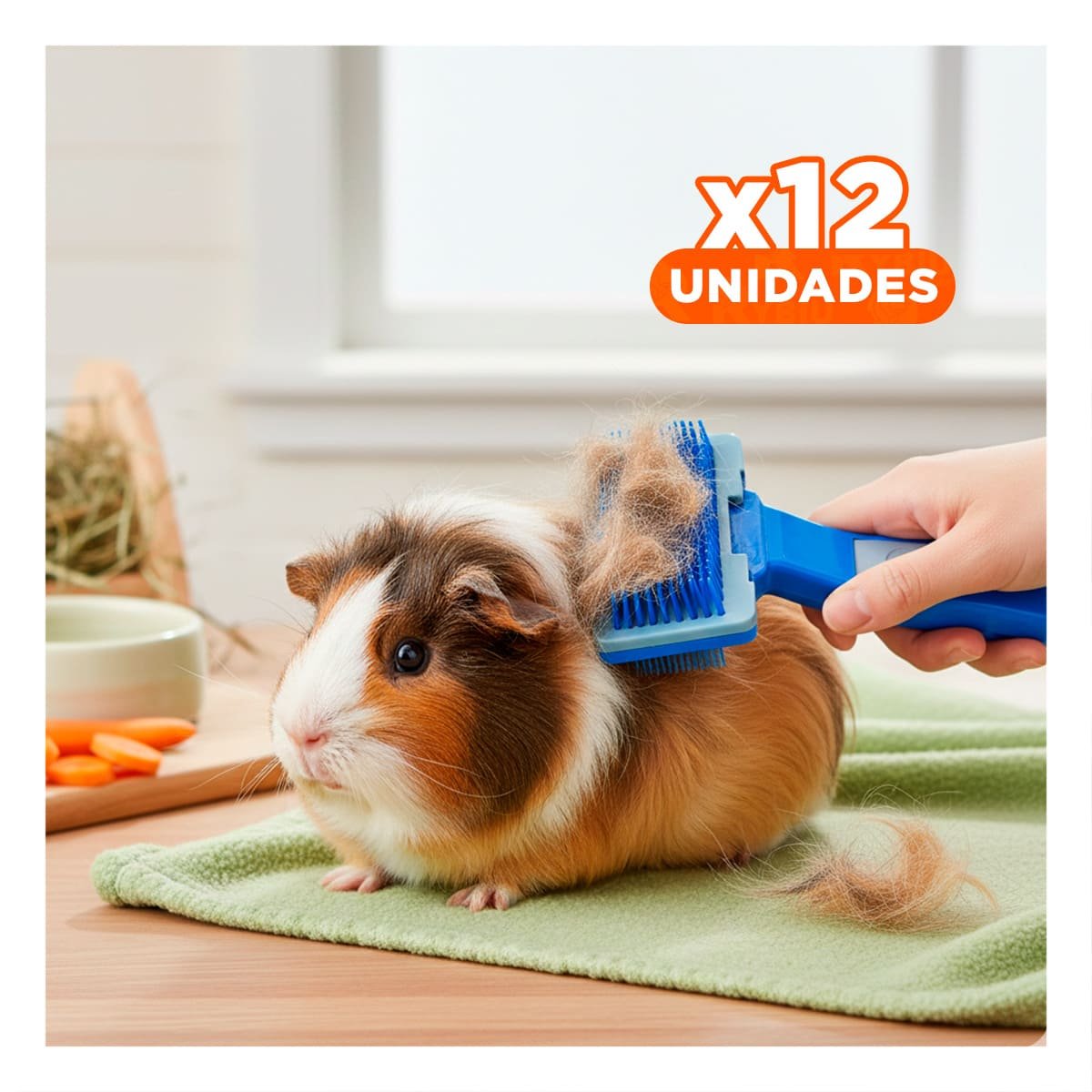PACK12 SET AUTOLIMPIANTE PEQUENO PLASTICO AZUL PARA MASCOTAS DURADERO - 1