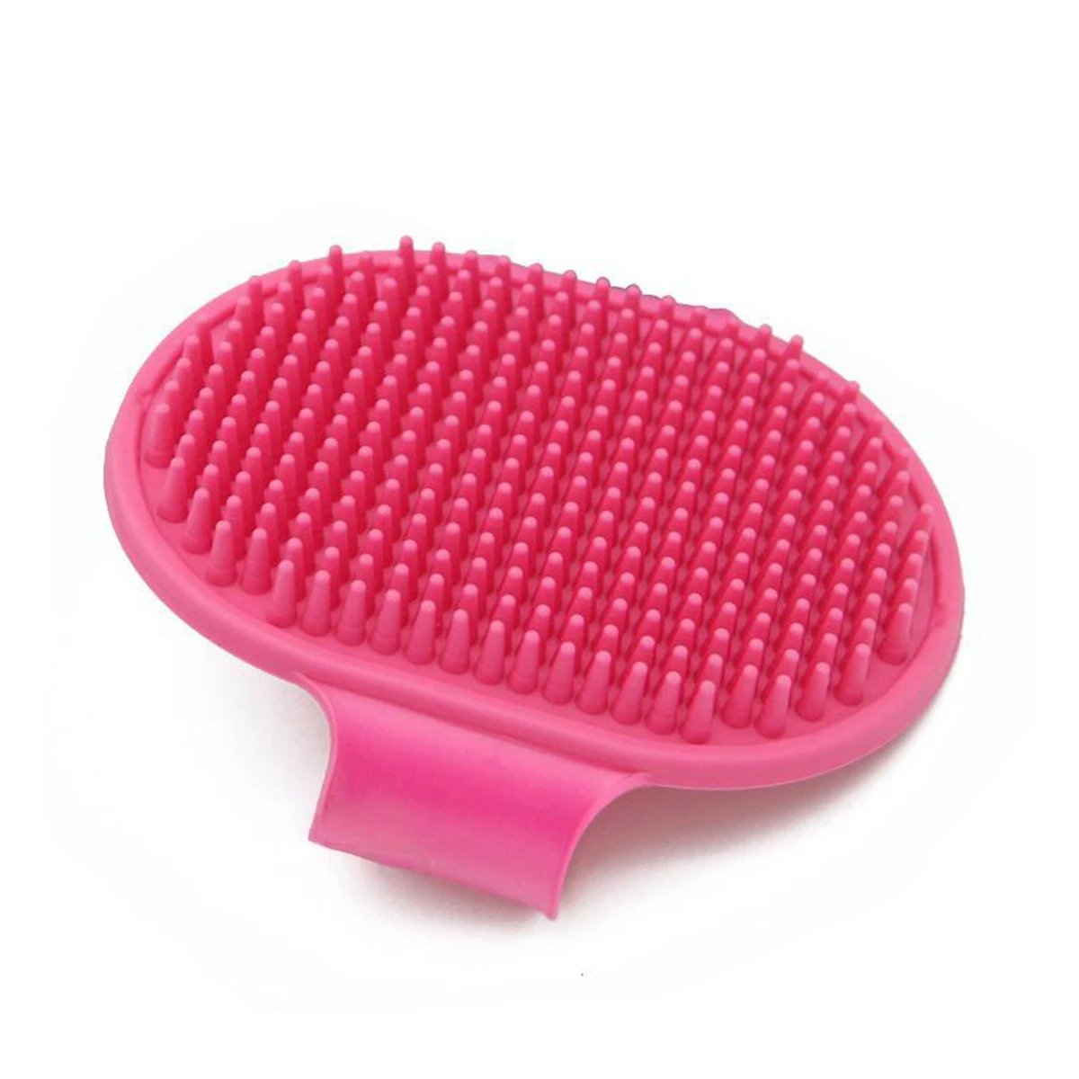PACK2 TENEDOR DE PELO DE MANO ROSADO CON DISENO ERGONOMICO Y SUAVE Y+REGALO STICKER - 2