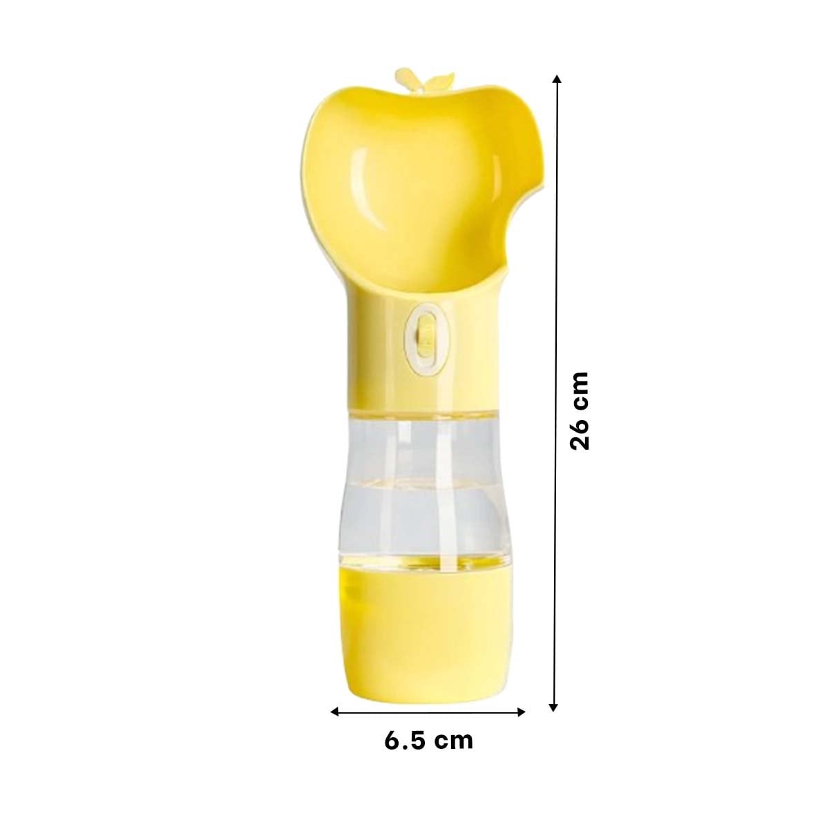 PACK6 ORGANIZADOR PORTATIL AMARILLO EN FORMA DE MANZANA Y+REGALO STICKER - 4