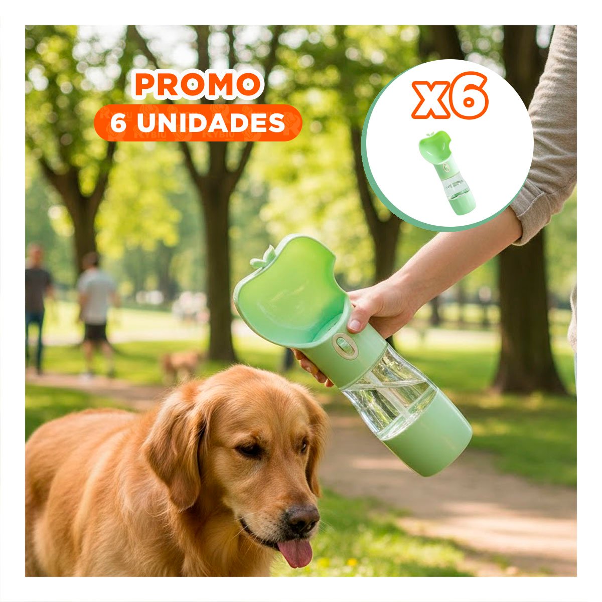 PACK6 ORGANIZADOR PORTATIL VERDE EN FORMA DE MANZANA Y+REGALO STICKER - 1