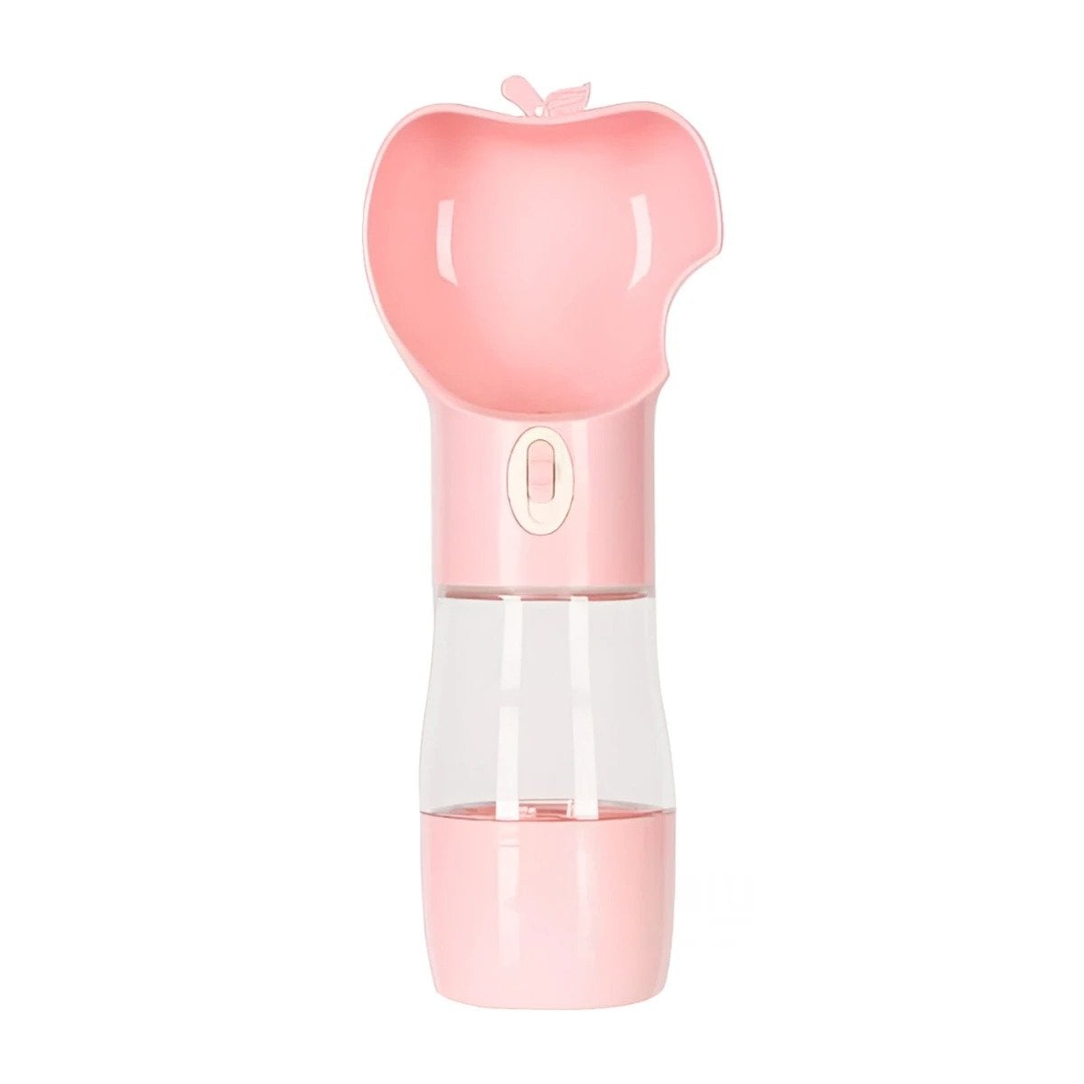 PACK2 RECIPIENTE COMPACTO ROSADO TIPO MANZANA Y+REGALO STICKER - 2