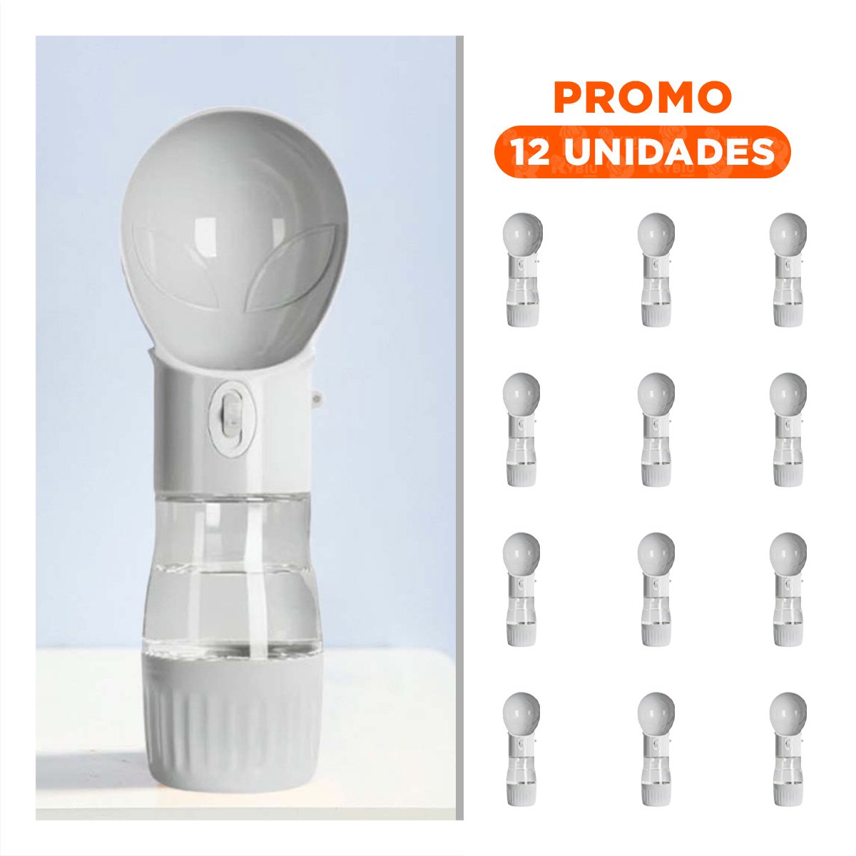 PACK12 ARTICULO LIGERO EN FORMA DE OVNI PLOMO PORTATIL Y+REGALO STICKER - 1