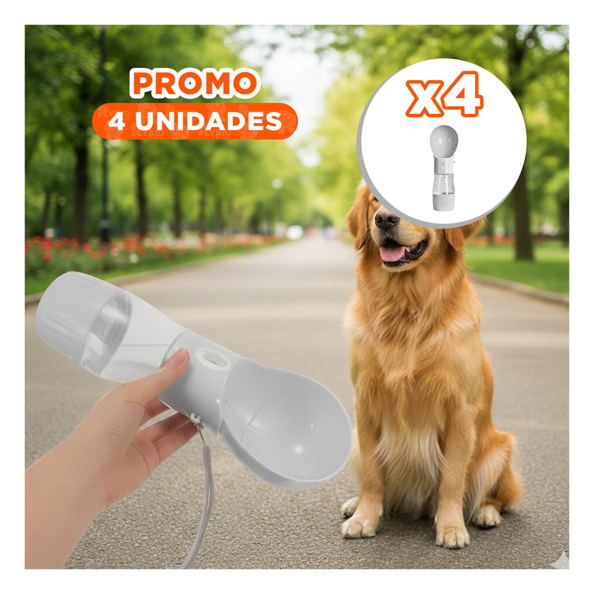 PACK4 ACCESORIO PORTATIL EN FORMA DE OVNI PLOMO MODERNO - 1