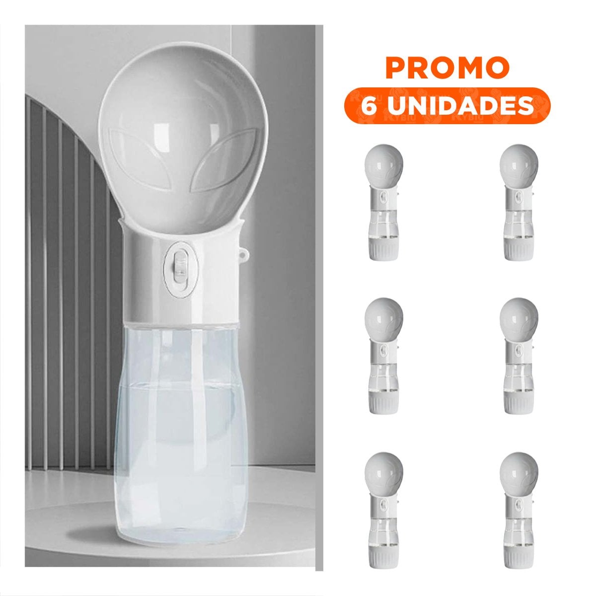 PACK6 ACCESORIO PEQUENO EN FORMA DE OVNI PLOMO LIGERO - 1