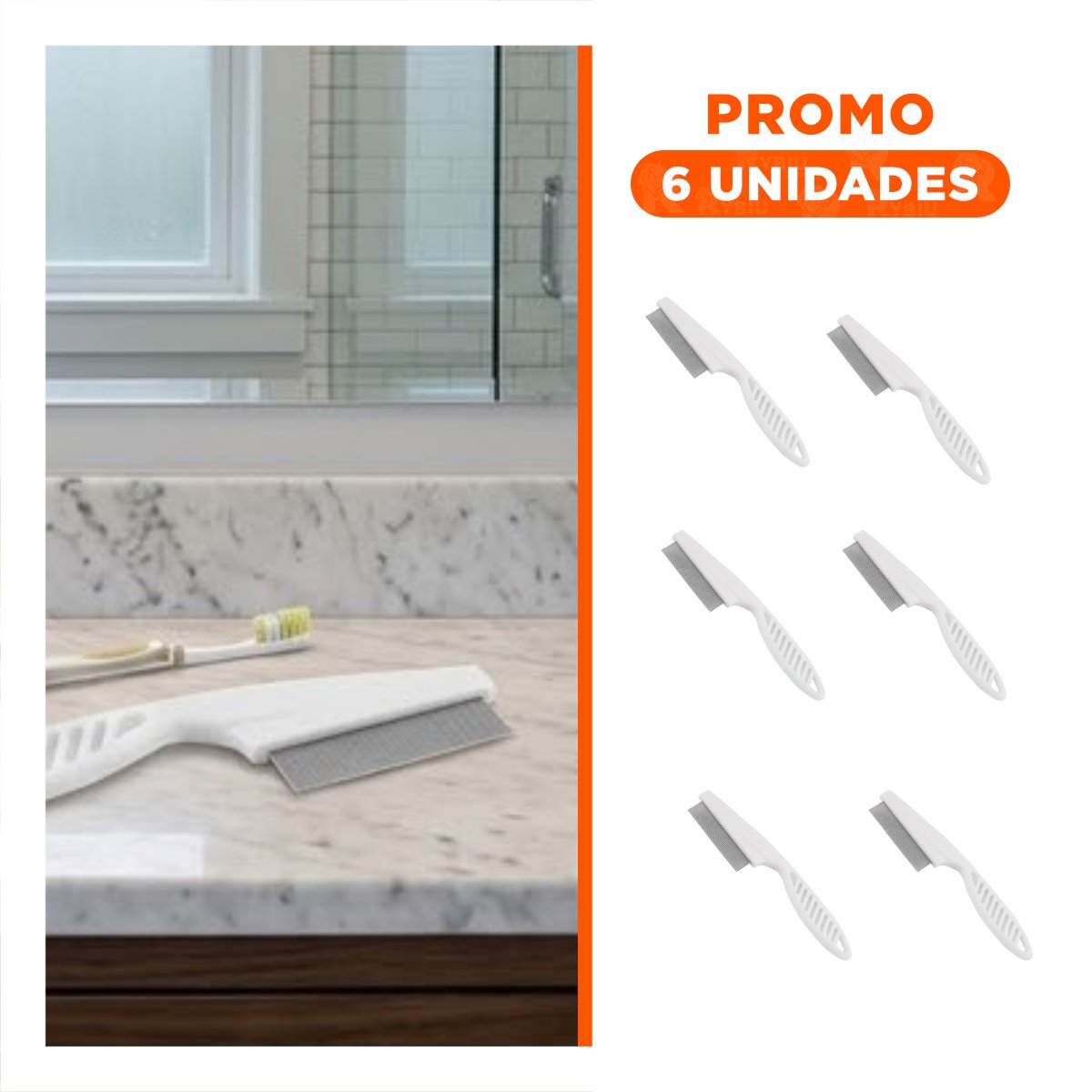 PACK6 ELIMINADOR COMPACTO PARA MASCOTAS BLANCO FACIL DE TRANSPORTAR Y USAR - 1