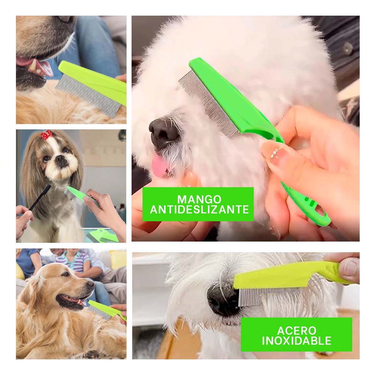 PACK6 ELIMINADOR DELICADO VERDE PARA MASCOTAS FACIL DE USAR Y SUAVE Y+PAPEL REGALO - 3