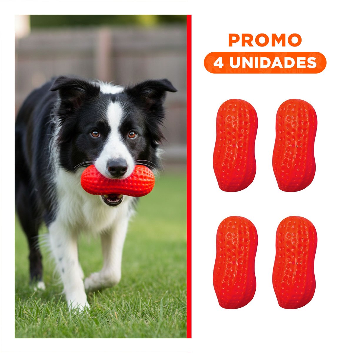 PACK2 JUGUETE FLEXIBLE EN FORMA DE MANI EN COLOR ROJO DE TPR DE USO DIARIO Y+PAPEL REGALO - 1