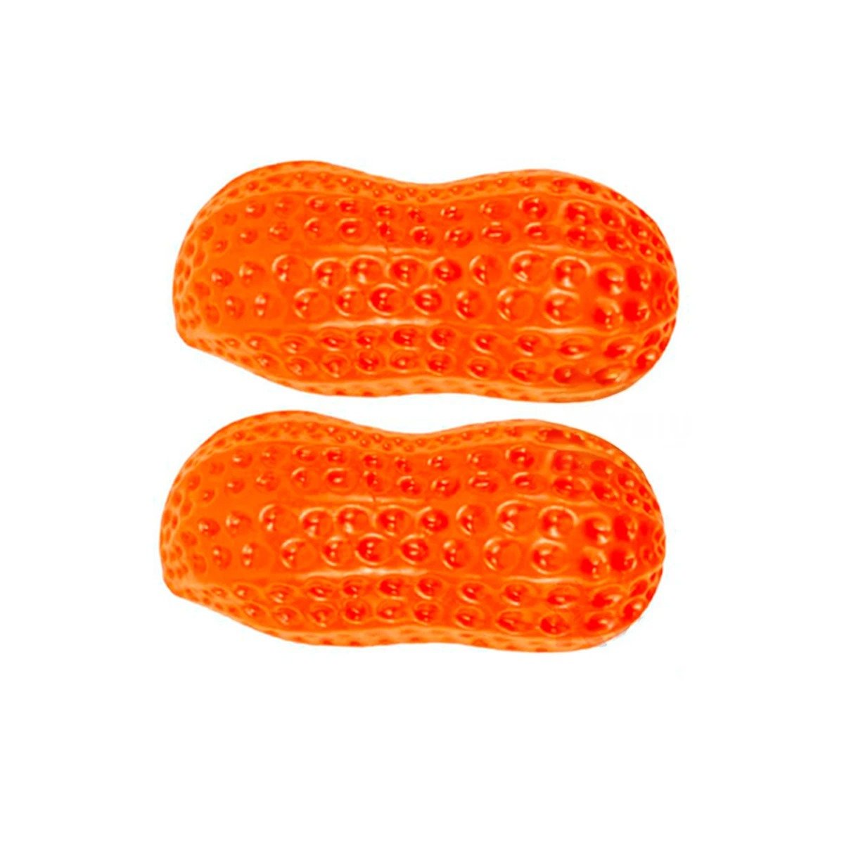 PACK4 JUGUETE MODERNO EN FORMA DE MANI DE TPR EN NARANJA PARA DIVERSION SEGURA Y+PAPEL REGALO - 3