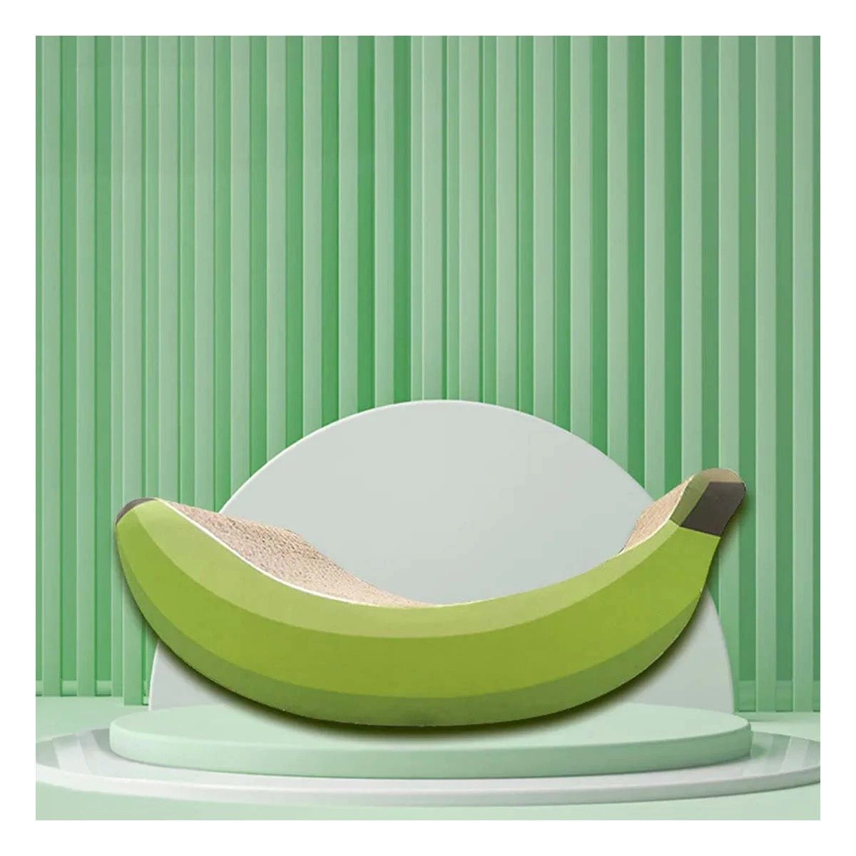 PACK12 ESTRUCTURA RASCADOR PLATANO EN COLOR MARRON PARA INTERIOR DEL HOGAR Y+REGALO STICKER - 3