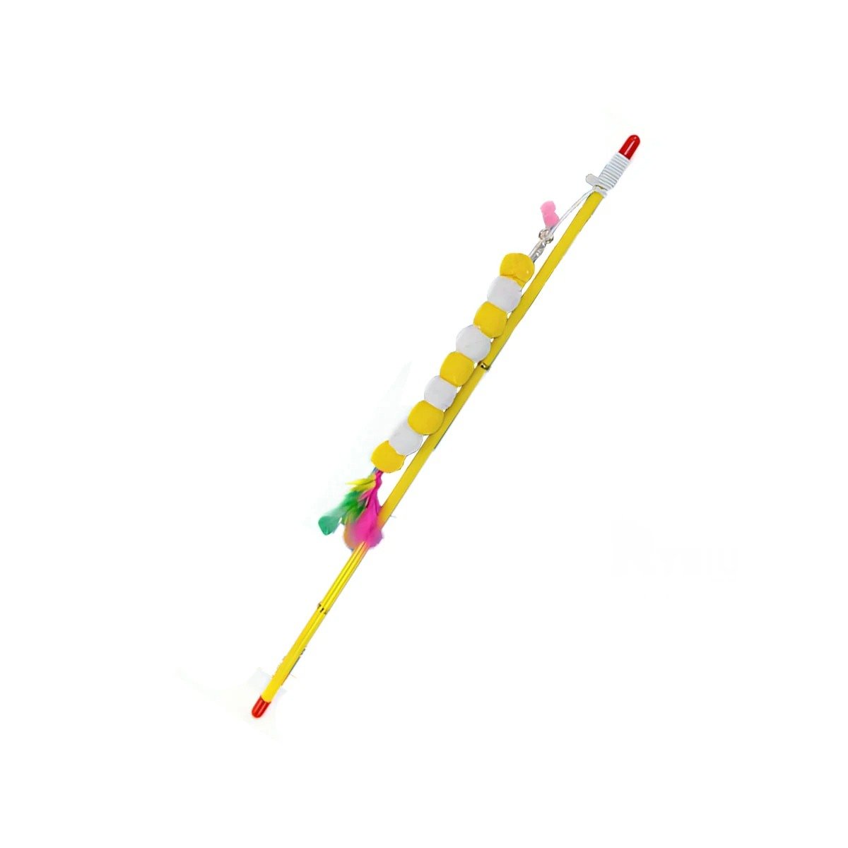 PACK12 ACCESORIO EN COLOR AMARRILLO CON BOLITAS PLASTICO PARA MOVIMIENTO Y+REGALO STICKER - 2