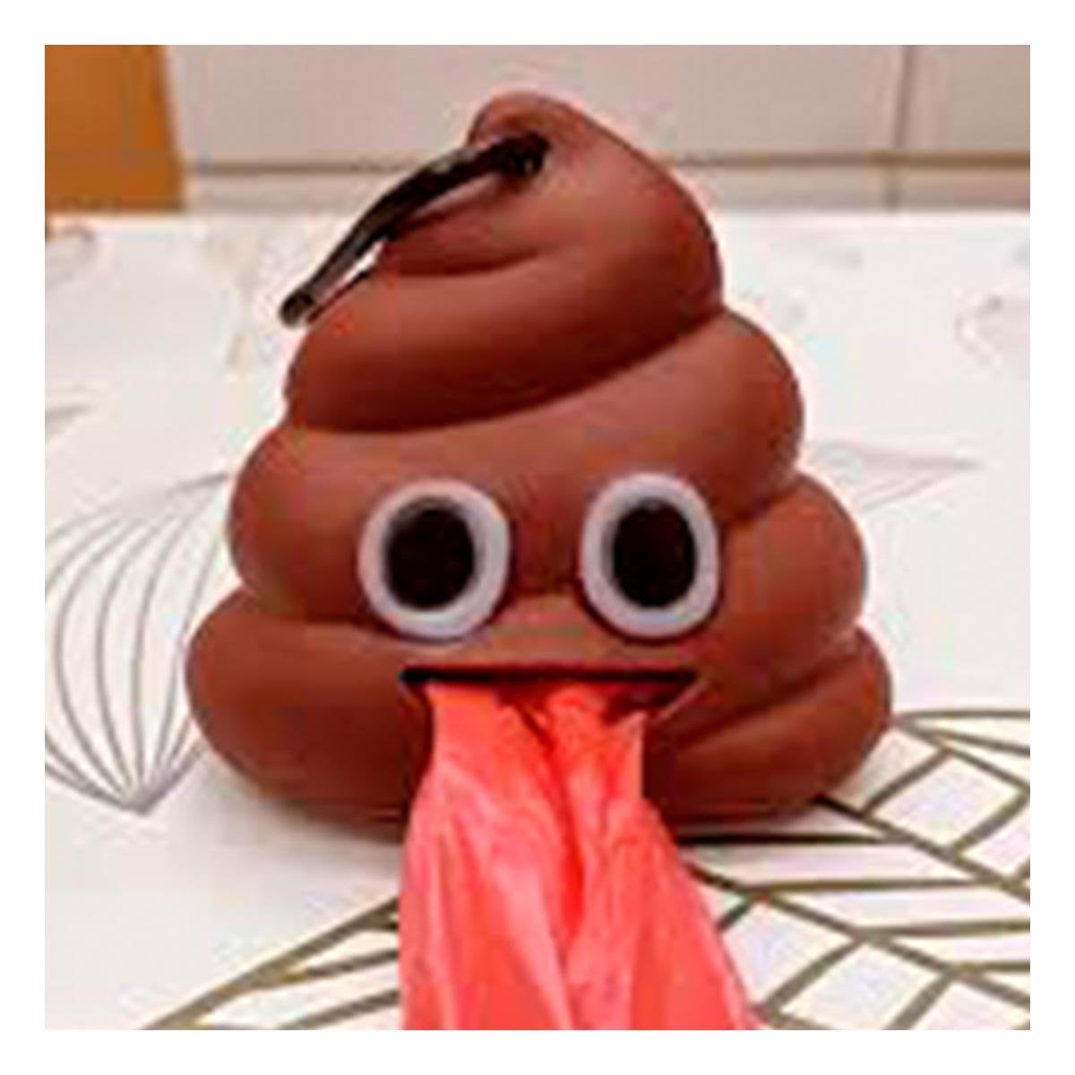 ESTUCHE PRACTICO DE BOLSAS EN FORMA DE POPO MARRON Y+PAPEL REGALO - 5