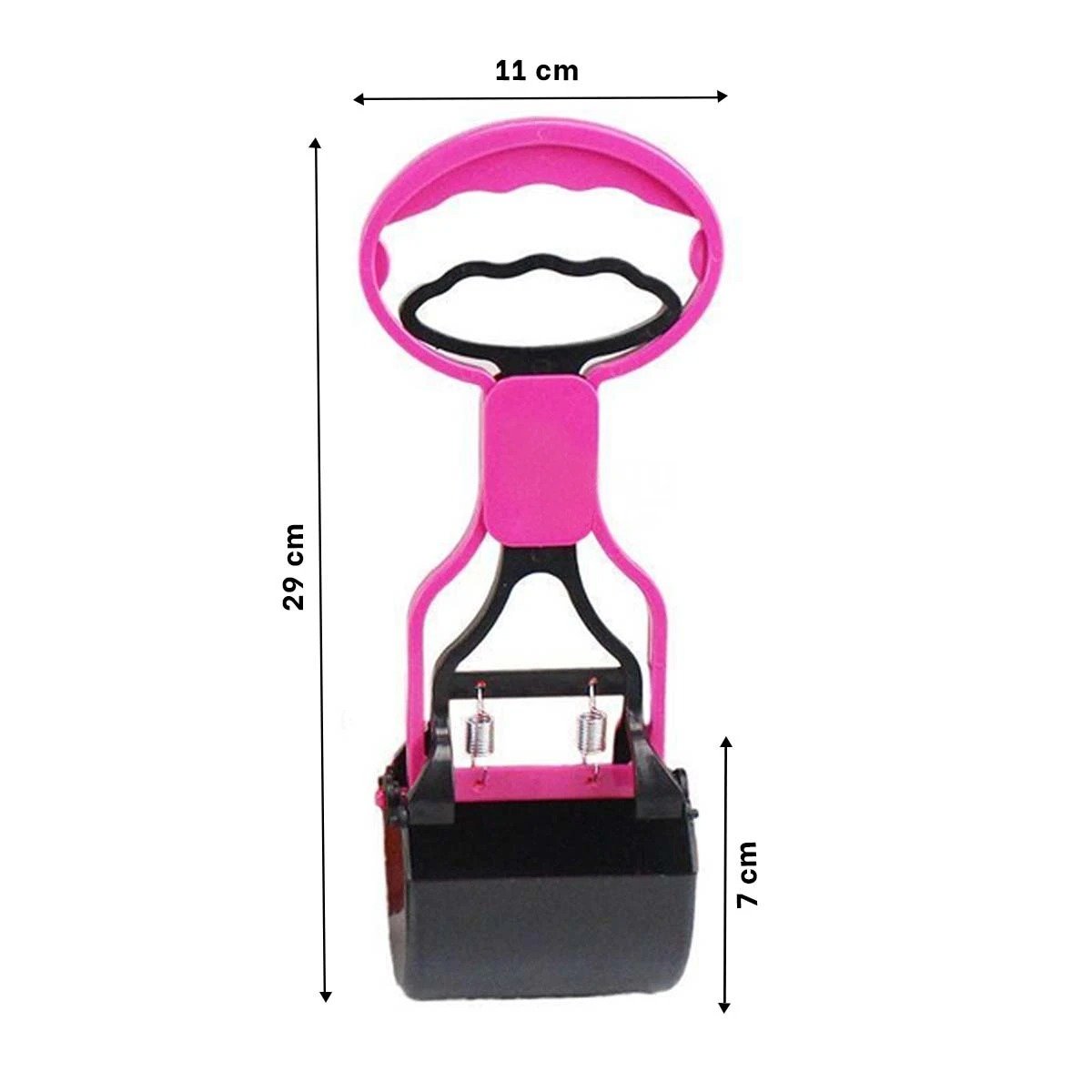 PACK4 RECOGEDOR COMODO ROSADO PARA PASEOS CON PERROS - 4