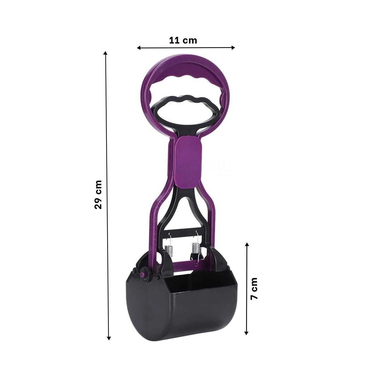 PACK2 RECOLECTOR PRACTICO MORADO PARA MASCOTAS Y+REGALO STICKER - 4