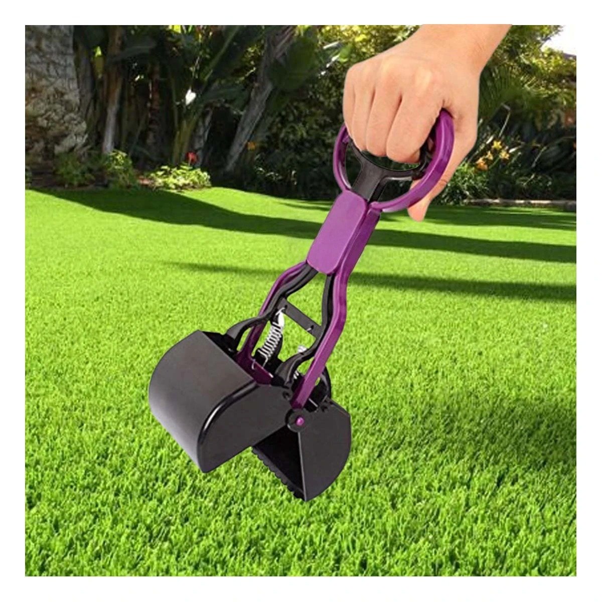 PACK6 PALA COMODA MORADO PARA MASCOTAS - 5