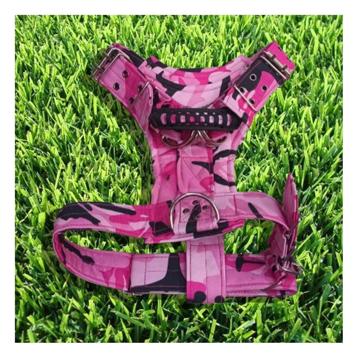 PECHERA RESISTENTE DOG STRONG ROSADO TALLA L PARA USO DIARIO Y+POST IT - 1