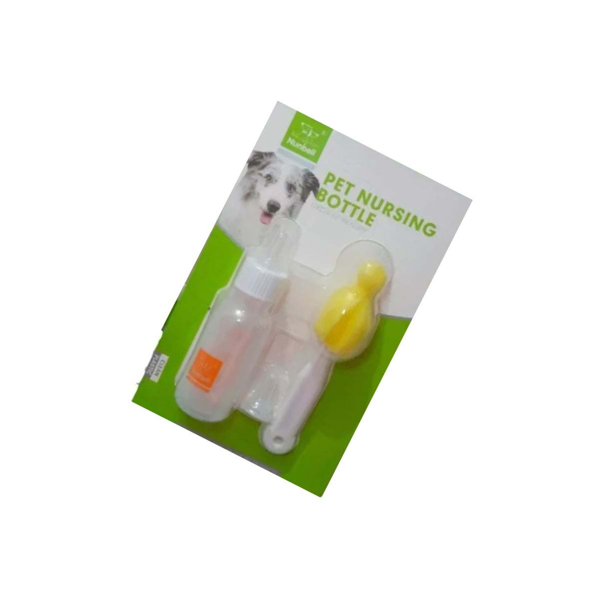 ALIMENTADOR MEDIDOR PARA MASCOTAS 120ML TRANSPARENTE SEGURO Y+LIGAS REGALO - 3