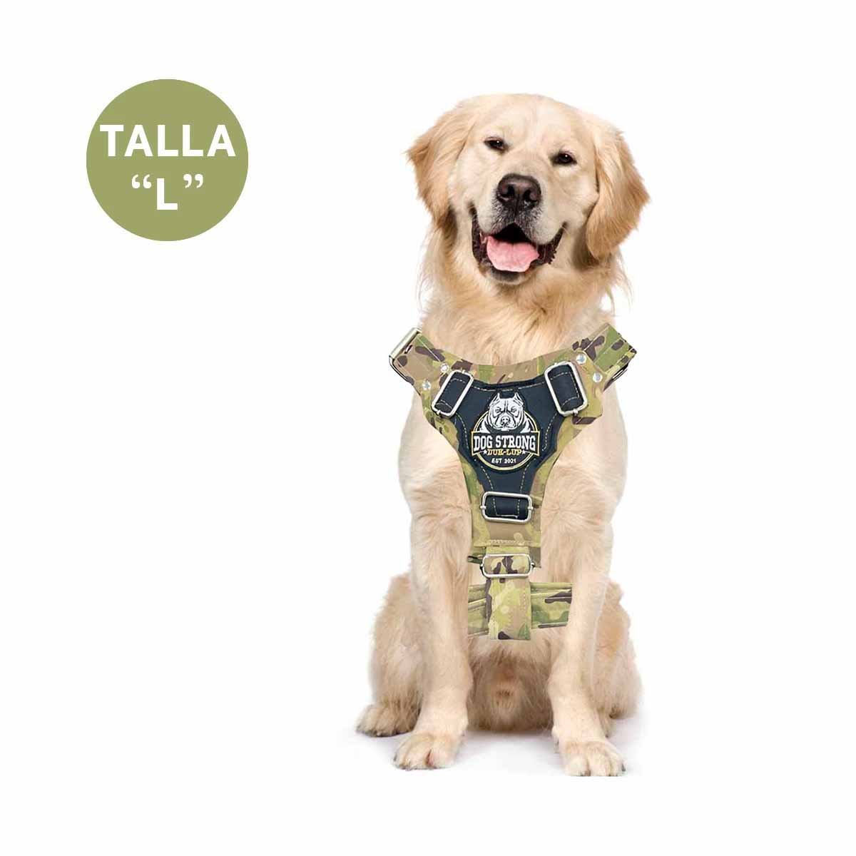 CHALECO PARA PERRO DOG STRONG VERDE CLARO TALLA L REFORZADO Y COMODO Y+PAPEL REGALO - 4