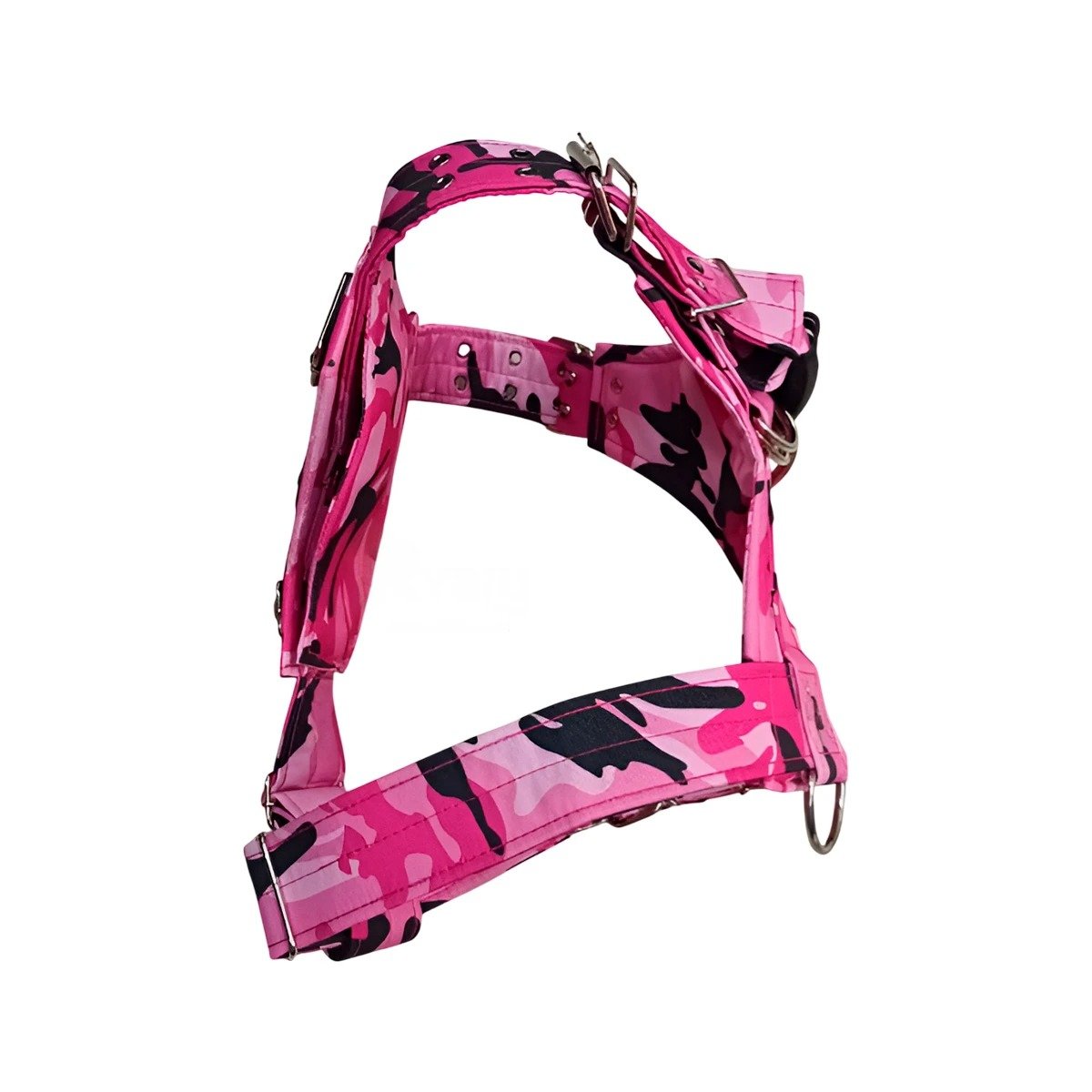 PACK4 PECHERA AJUSTABLE DOG STRONG ROSADO TALLA S COMODA Y FIRME Y+PAPEL REGALO - 3