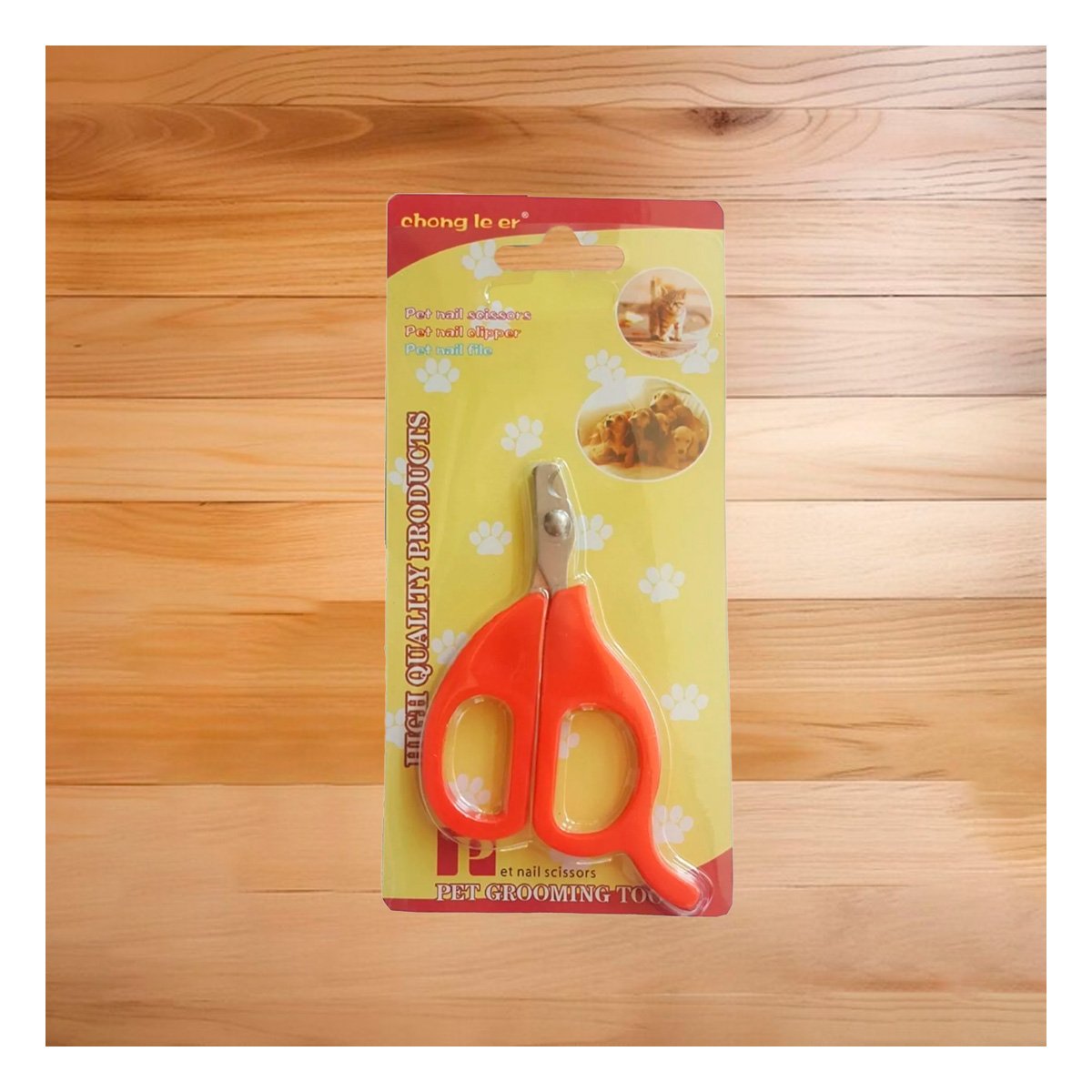 PACK12 PINZA ERGONOMICA PARA GATOS Y CACHORROS NARANJA Y+REGALO STICKER - 5