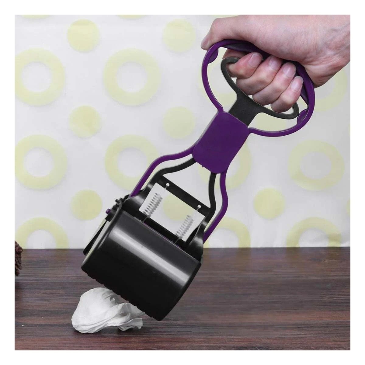 PACK2 RECOGEDOR PRACTICO MORADO PARA PERROS - 5