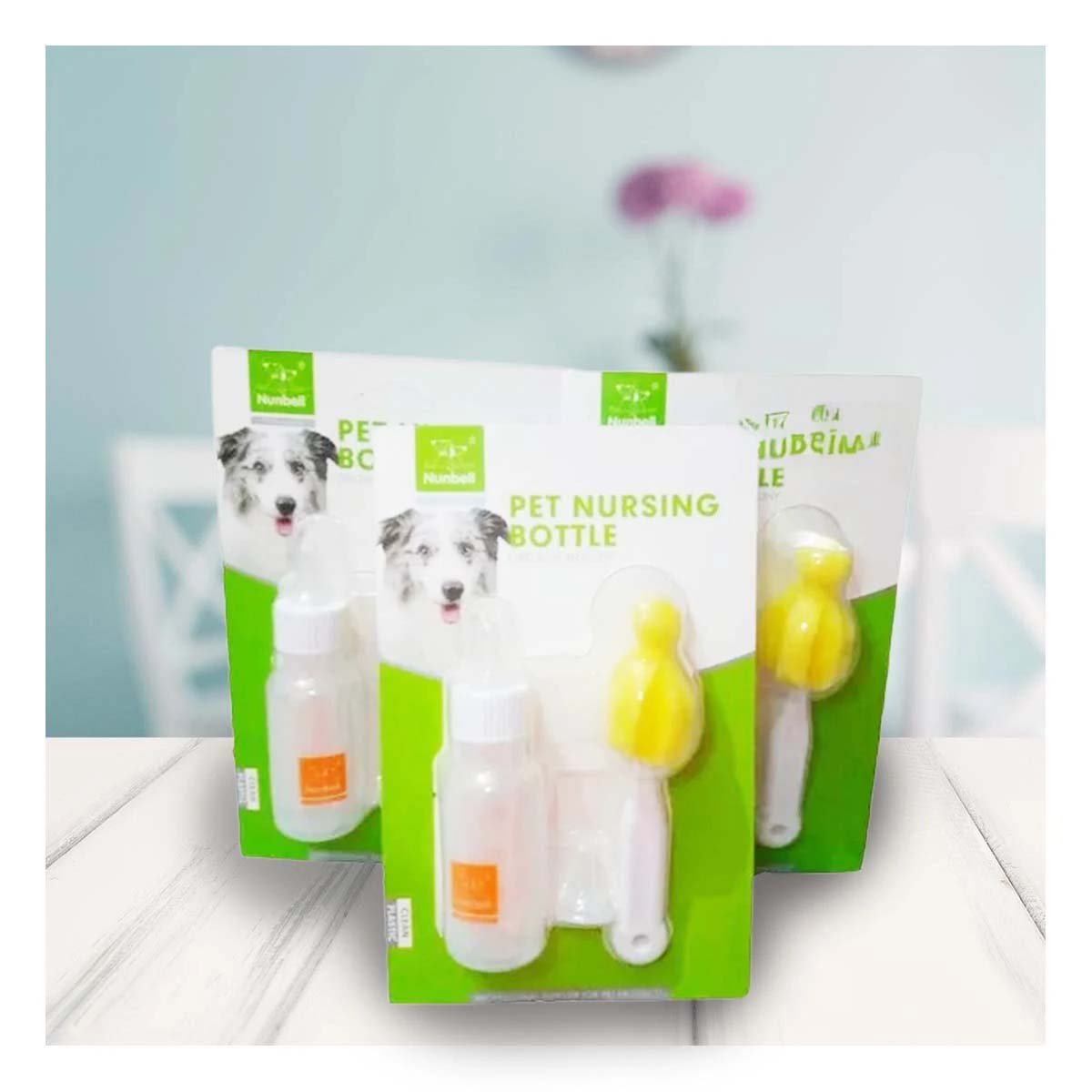 BOTELLA MEDIDORA PARA MASCOTAS 120ML TRANSPARENTE RESISTENTE Y+PAPEL REGALO - 5