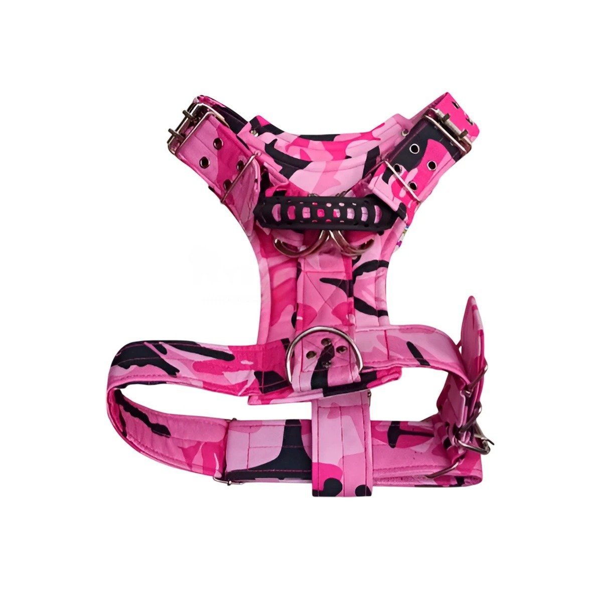 PACK4 PECHERA AJUSTABLE DOG STRONG ROSADO TALLA M COMODA Y FIRME Y+PAPEL REGALO - 3