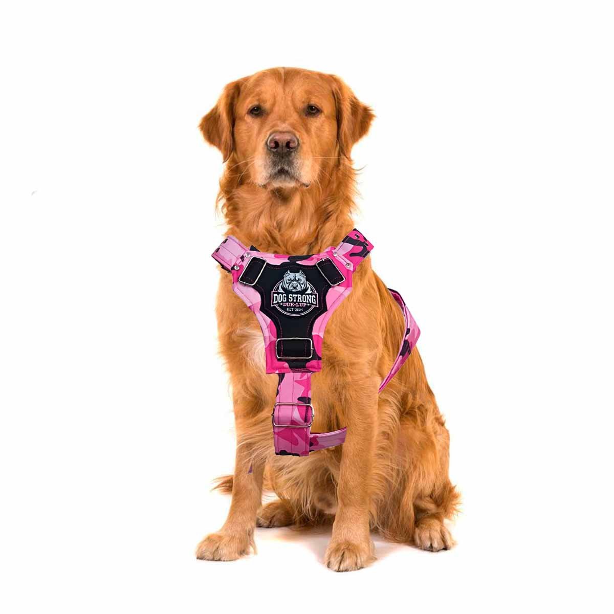 PRENDA PARA PERRO DOG STRONG ROSADO TALLA M COMODA Y DURABLE Y+LIGAS REGALO - 3