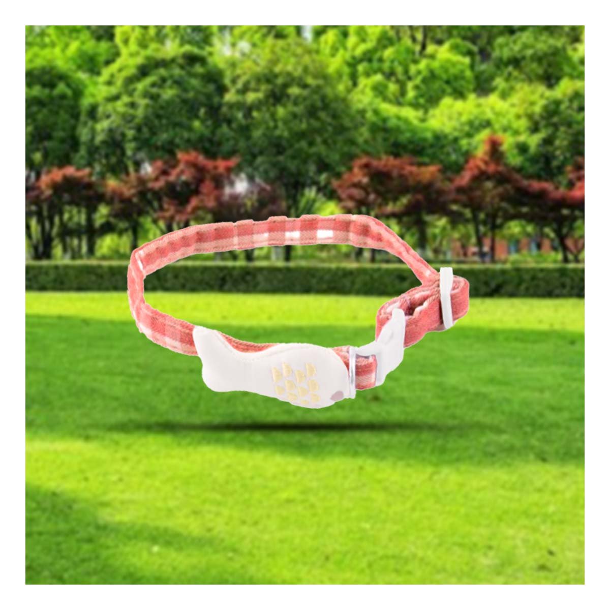 PACK4 COLLAR COMODO MODELO PEZ ROJO PARA MASCOTA - 5