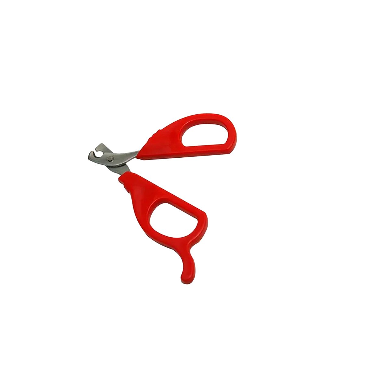 PACK2 TIJERA COMPACTA PARA GATOS Y CACHORROS ROJO Y+REGALO STICKER - 2